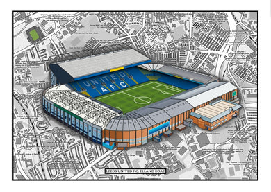 Leeds United. Elland Road Stadium History