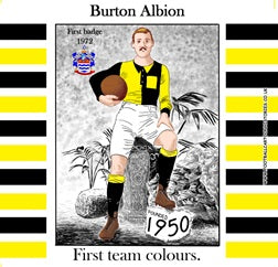Burton Albion coaster