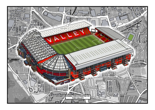 Charlton Athletic. The Valley. Stadium history