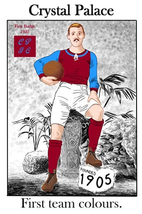 Crystal Palace 1905 greeting card