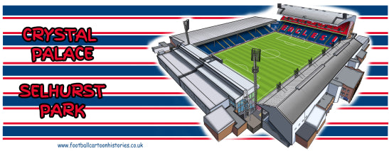 Crystal Palace Stadium Mug – Football Cartoon Histories