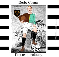 Derby County coaster