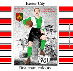 Exeter coaster – Football Cartoon Histories