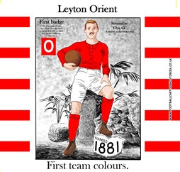 Leyton Orient coaster