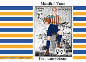 Mansfield Town ceramic mug