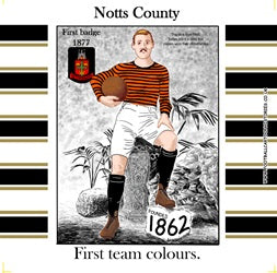 Notts County coaster