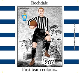 Rochdale FC Coaster