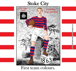 Stoke City coaster