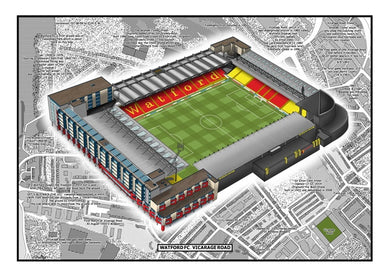 Watford FC. Vicarage Road