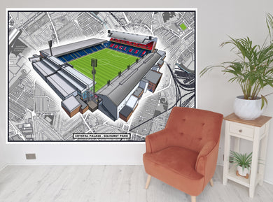 Crystal Palace Selhurst Park wallpaper print