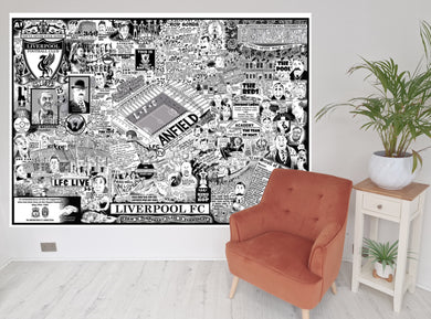 Liverpool wallpaper print