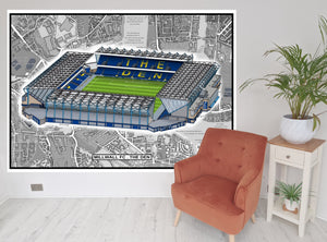 Millwall, The Den wallpaper print