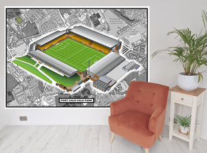 Port Vale, Vale Park wallpaper print