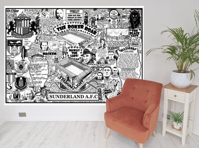 Sunderland AFC wallpaper print