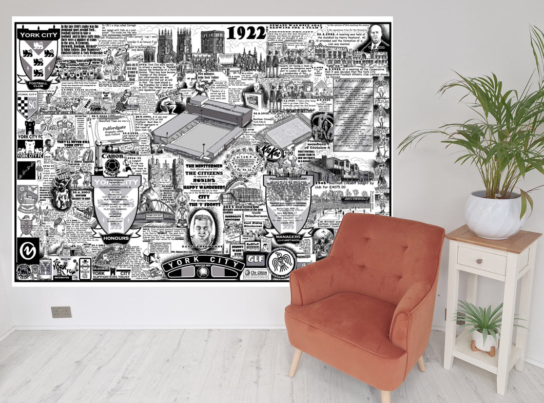 York City wallpaper print