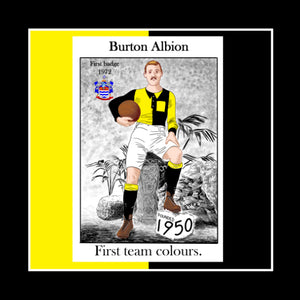 Burton Albion coaster