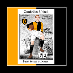 Cambridge Utd coaster