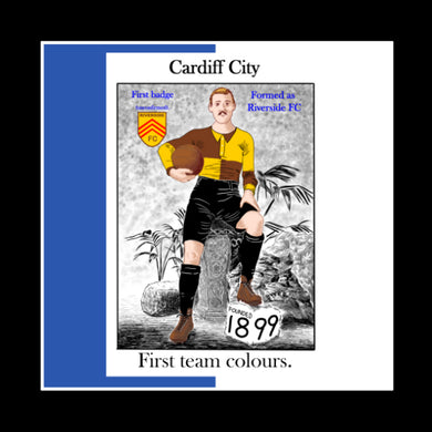 Cardiff City coaster