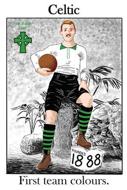Celtic FC greeting card