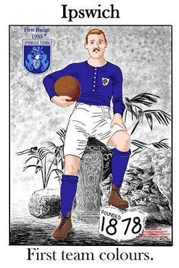 Ipswich Town FC greeting card