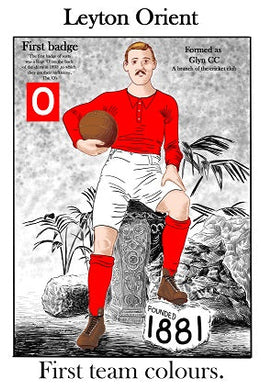 Leyton Orient greeting card