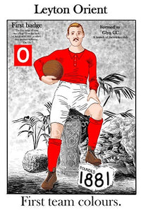 Leyton Orient greeting card