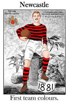 Newcastle United greeting card