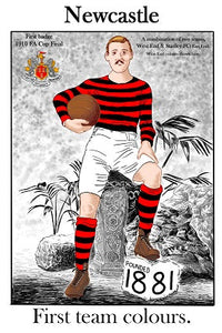 Newcastle United greeting card