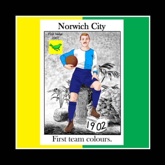 Norwich City coaster