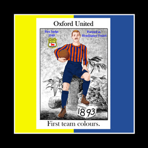 Oxford Utd coaster