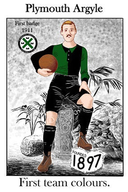 Plymouth Argyle greeting card