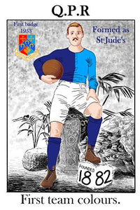 Queens Park Rangers greeting card