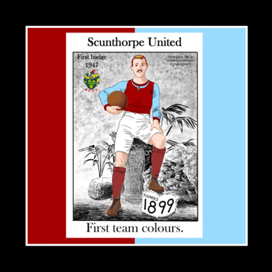 Scunthorpe Utd coaster