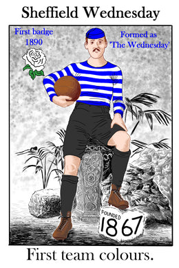 Sheffield Wednesday greeting card