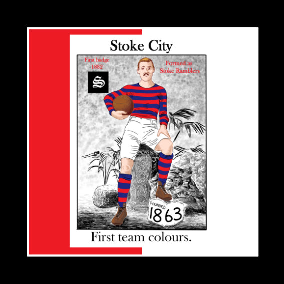 Stoke City coaster